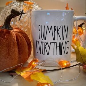 Rae Dunn White Mug - Pumpkin Everything
